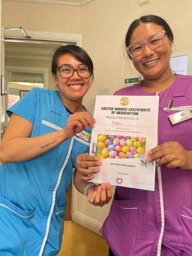 Carousel post from Jubilee House Care Home.