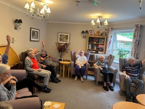 Carousel post from Jubilee House Care Home.