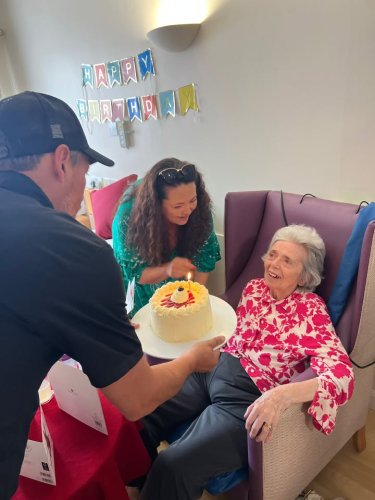 Carousel post from Jubilee House Care Home.