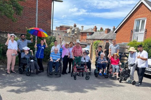 Carousel post from Jubilee House Care Home.