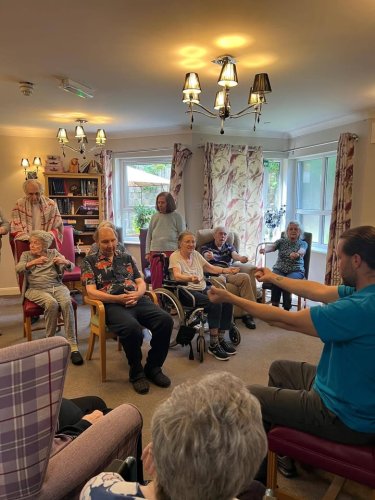 Carousel post from Jubilee House Care Home.