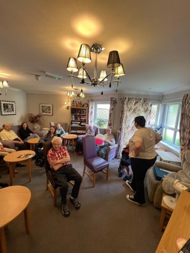 Carousel post from Jubilee House Care Home.