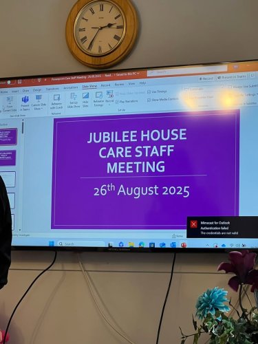 Carousel post from Jubilee House Care Home.