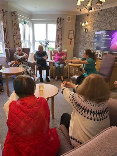 Carousel post from Jubilee House Care Home.