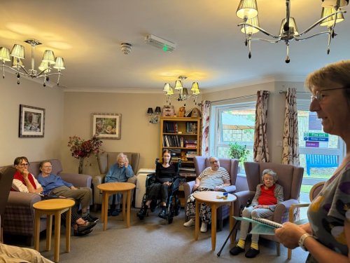 Carousel post from Jubilee House Care Home.