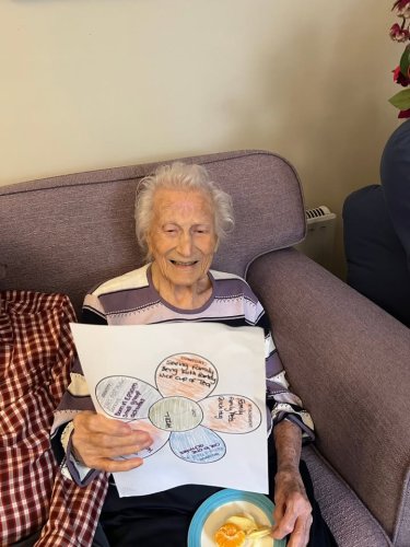 Carousel post from Jubilee House Care Home.