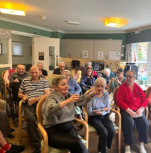 Carousel post from Jubilee House Care Home.