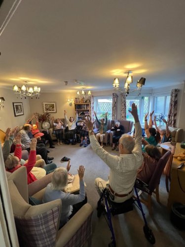 Carousel post from Jubilee House Care Home.