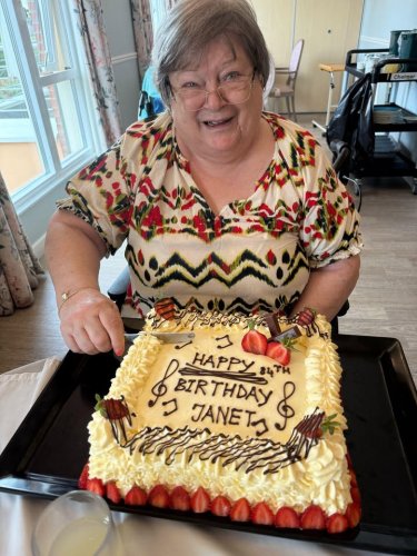 Photo post from Manor Lodge care home.