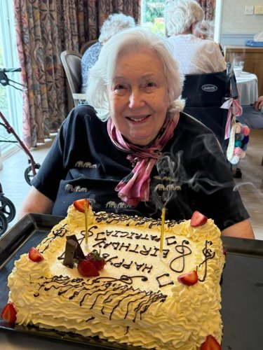 Photo post from Manor Lodge care home.