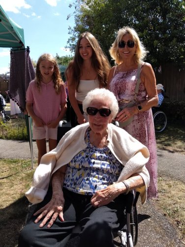 Carousel post from Manor Lodge care home.
