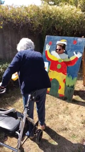 Video post from Manor Lodge care home.