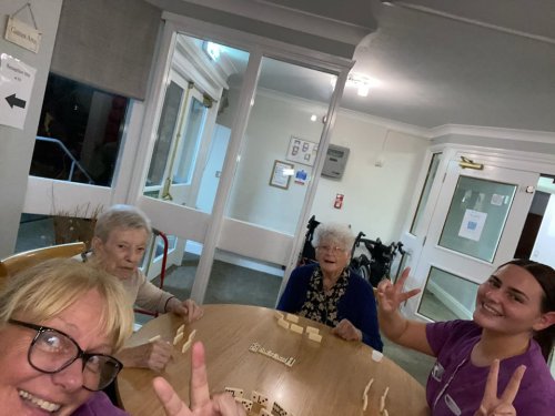 Carousel post from Ventress Hall care home.