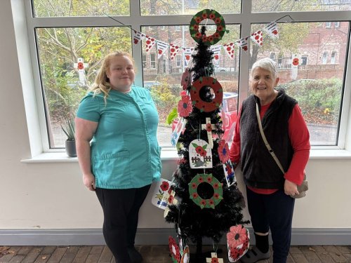 Photo post from Ventress Hall care home.