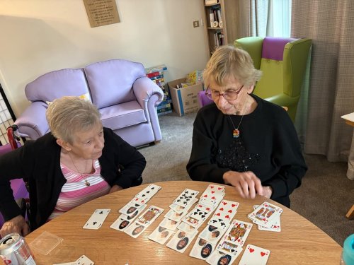 Photo post from Ventress Hall care home.