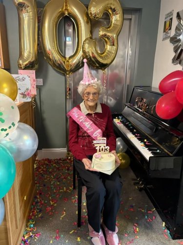 Photo post from Ventress Hall care home.