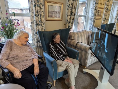 Photo post from Ventress Hall care home.