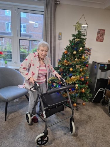 Photo post from Ventress Hall care home.