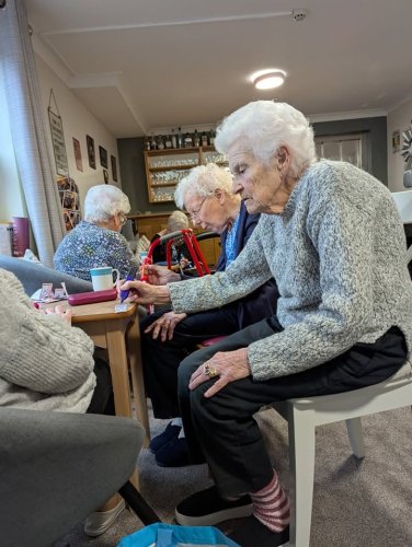 Carousel post from Ventress Hall care home.