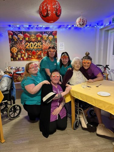 Carousel post from Ventress Hall care home.