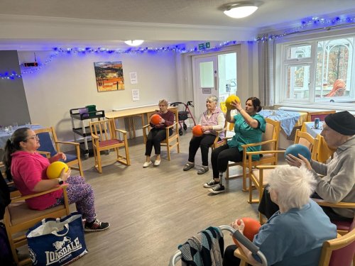 Carousel post from Ventress Hall care home.