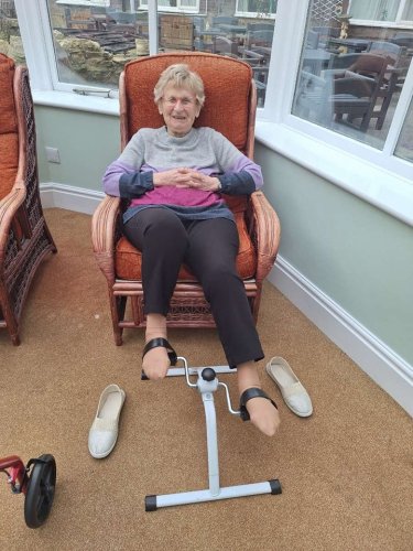 Photo post from Ventress Hall care home.