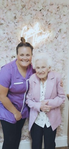 Photo post from Ventress Hall care home.