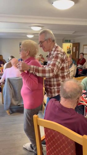 Video post from Ventress Hall care home.