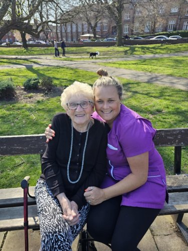 Carousel post from Ventress Hall care home.