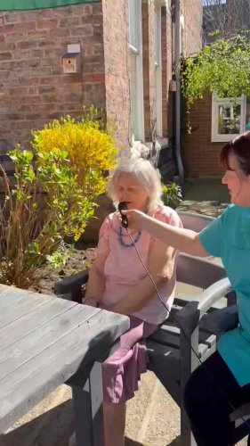Video post from Ventress Hall care home.