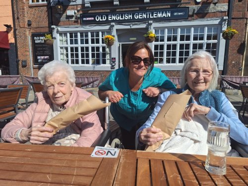 Carousel post from Ventress Hall care home.