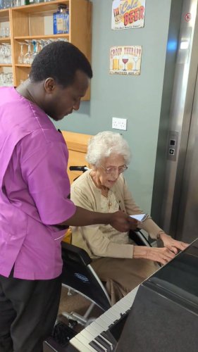 Video post from Ventress Hall care home.