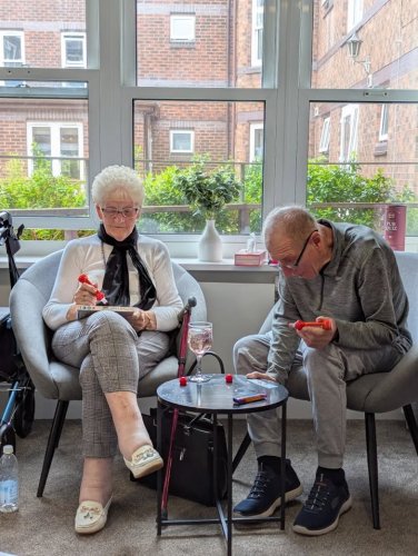 Carousel post from Ventress Hall care home.