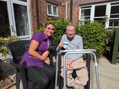 Carousel post from Ventress Hall care home.