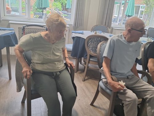 Carousel post from Ventress Hall care home.