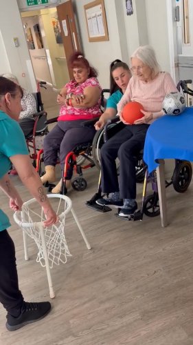 Video post from Ventress Hall care home.