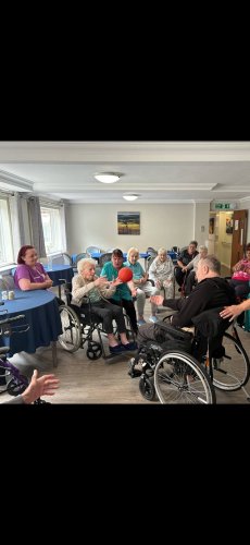 Carousel post from Ventress Hall care home.