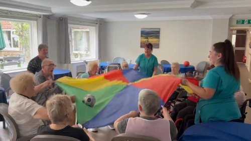 Video post from Ventress Hall care home.