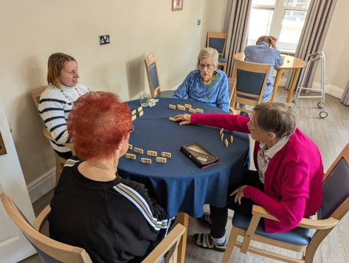 Carousel post from Ventress Hall care home.
