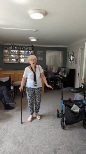 Video post from Ventress Hall care home.