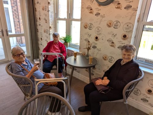 Carousel post from Ventress Hall care home.