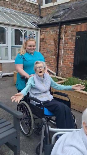 Video post from Ventress Hall care home.