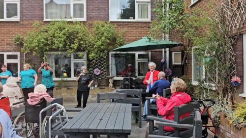 Video post from Ventress Hall care home.