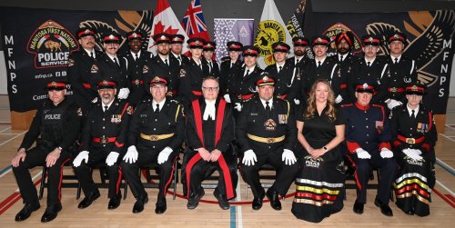 Carousel post from Manitoba First Nations Police Service.