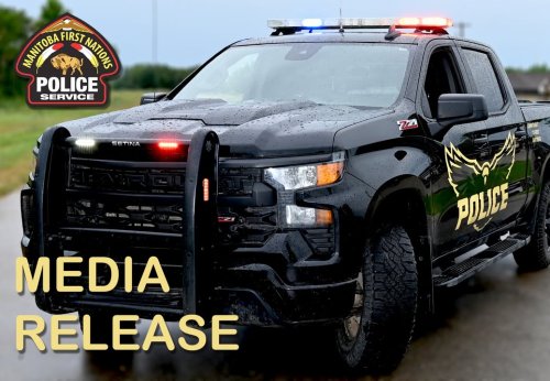 Photo post from Manitoba First Nations Police Service.