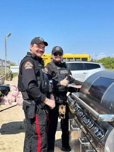 Photo post from Manitoba First Nations Police Service.