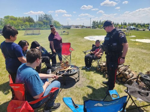 Carousel post from Manitoba First Nations Police Service.