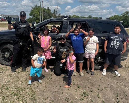 Photo post from Manitoba First Nations Police Service.