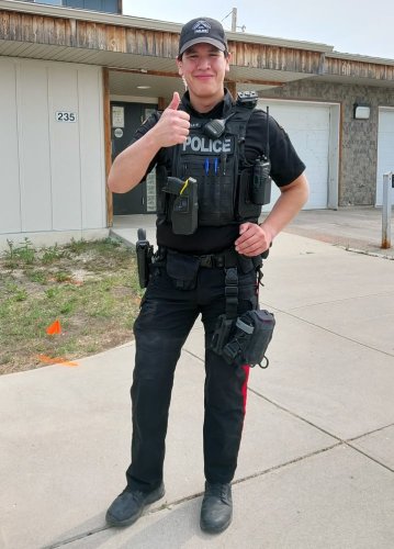 Carousel post from Manitoba First Nations Police Service.