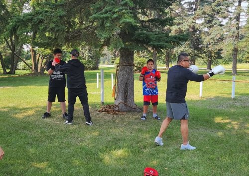 Carousel post from Manitoba First Nations Police Service.